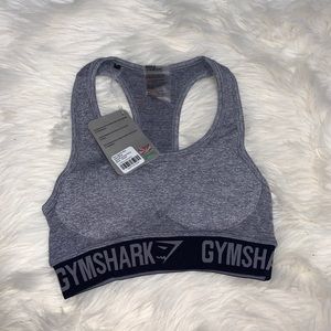 HOLDD***Flex Sports Bra Steel Blue Marl/Navy